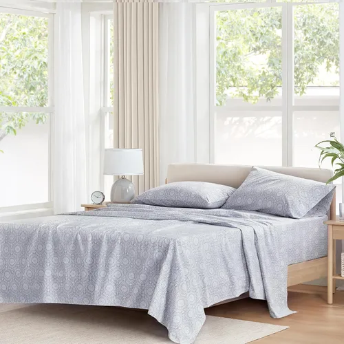 Vista 42 de Comfort Spaces - Sábanas con fundas de almohada Paisley Multi