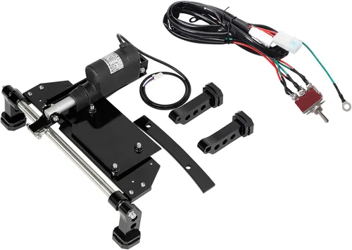 Vista 5 de SLMOTO Suspensión Neumática Trasera Tanque de Aire Soporte Central Eléctrico Compatible con Harley Touring Road King Road Glide Street Glide Electra