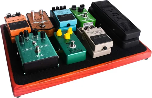 Vista 3 de Ruach Carnaby St - Pedalera y estuche de transporte para pedales de efectos de guitarra (talla 2.5)