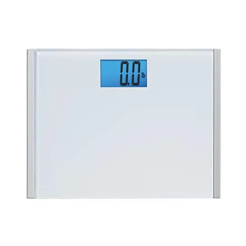 Vista 8 de Báscula Eat Smart Precision Plus para peso corporal, plataforma ancha para mayor comodidad. Capacidad extra pesada de 440 libras