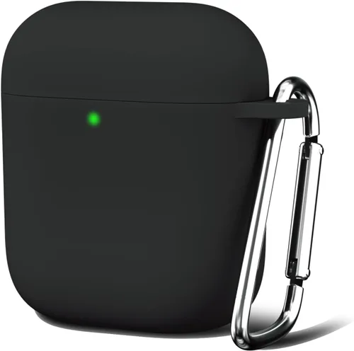 Vista 30 de Oakxco Funda de silicona para Airpods 3, bonita funda rígida femenina para Airpods de 3ª generación con llavero, gel de goma colorido suave de TPU