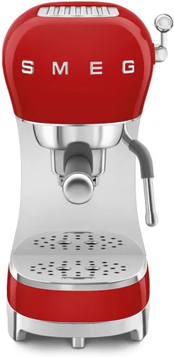 Vista 12 de Smeg - Máquina de café expreso manual con varita de vapor, 15 bares de presión, filtro porta de acero inoxidable, calentador de taza pasivo
