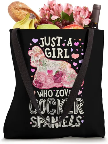 Vista 4 de Just A Girl Who Loves Cocker Spaniels - Bolsa de mano