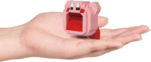 Vista 3 de nanoblock - Kirby - Inhalando Kirby, kit de construcción de la serie de colección de personajes