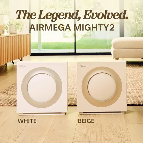 Vista 2 de COWAY Airmega Mighty2 - Purificador de aire, nueva generación de AP-1512HH, para habitaciones grandes y hogar, limpia hasta 1,800 pies cuadrados