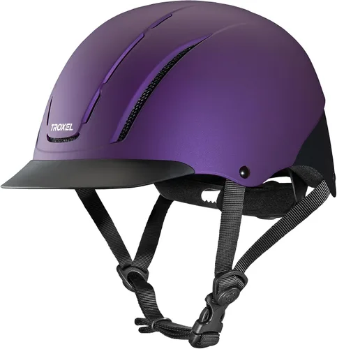 Vista 10 de Troxel Spirit Duratec Full Coverage Horse Riding Helmet, Low-Profile Adjustable Design, Safety Horseback Riding Gear