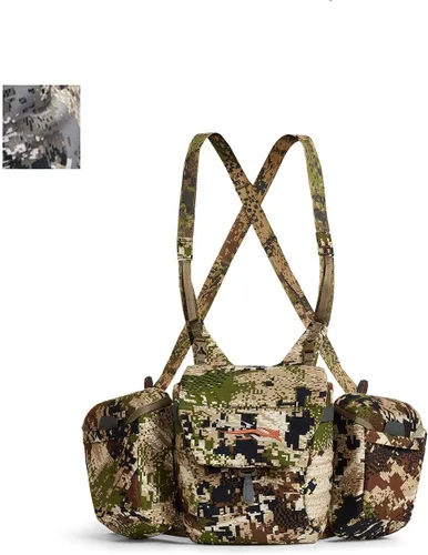Vista 12 de SITKA Gear Mountain Optics Big Game Camo Arnés de caza Pirita