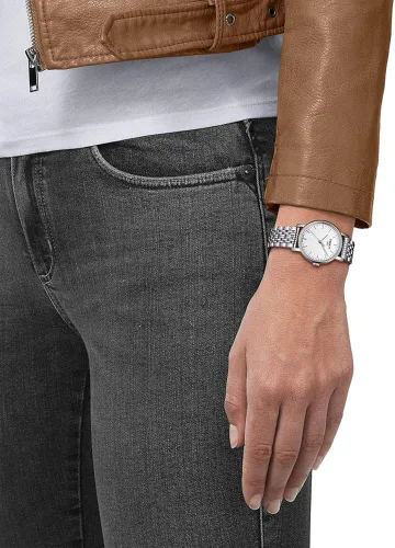 Vista 7 de Tissot Womens Everytime Desire Stainless Steel Dress Watch Grey