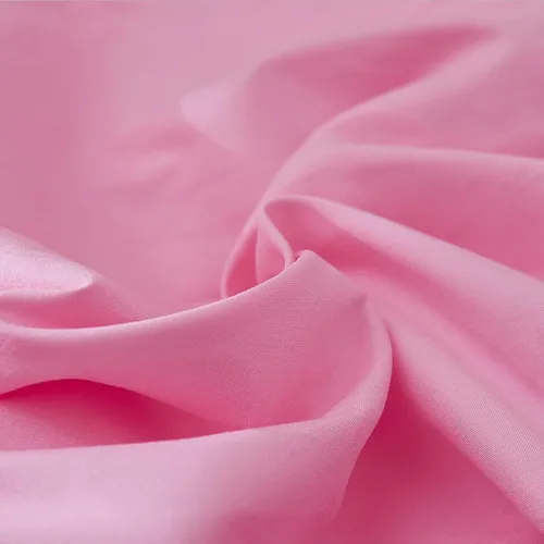 Vista 6 de JSD Falda de cama rosa para cuna de 14 pulgadas, caída profunda, con volantes de doble capa, de microfibra, para guardería, para bebés y niñas Rosa