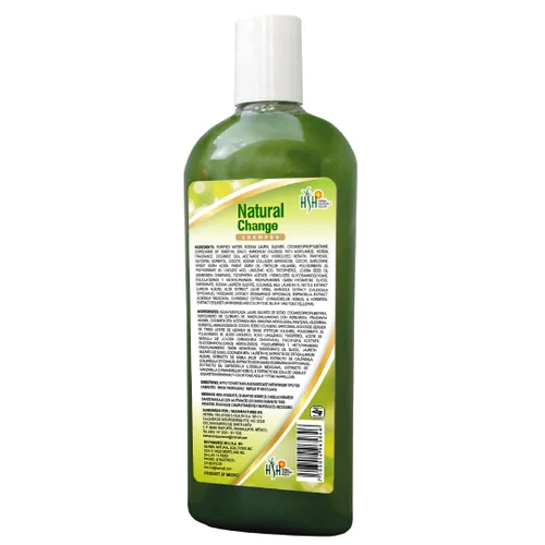 Vista 2 de Herbal Solutions Natural Change Green Shampoo - Champú con infusión de extractos de hierbas y vitaminas para nutrición profunda, enriquecido