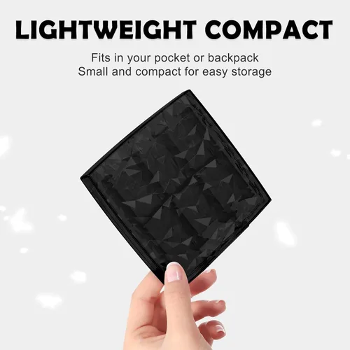 Vista 6 de DLseego Funda para tarjetas de juego de cristal negro para interruptor regular Lite OLED, 11 ranuras para tarjetas de juego, 2 ranuras