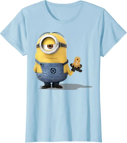Vista 26 de Camiseta Despicable Me Minions Holding A Ginger Bread Minion Retrato Pequeña