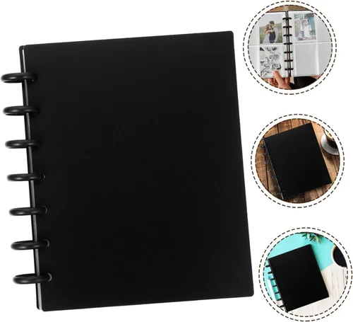 Vista 6 de Zerodeko Mini Photo Album for Photocard Collection Hand-made Storage Book Pages Elegant Design for Souvenirs and Memories Lightweight and Portable