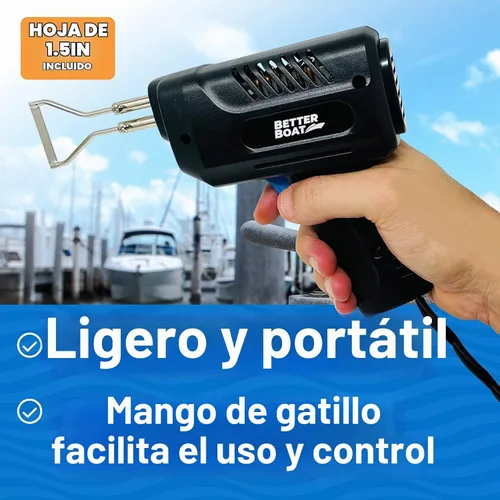 Vista 5 de Cortador de cuerda caliente del cuchillo, herramienta de nylon calentada