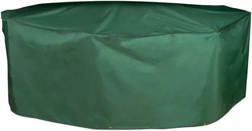 Vista 9 de Bosmere Funda ovalada/rectangular para mesa y sillas, 126 pulgadas de largo x 75 pulgadas de ancho x 37 pulgadas de alto Verde