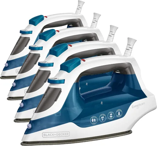 Vista 11 de BLACK+DECKER - Plancha de vapor fácil para ropa con tecnología SmartSteam