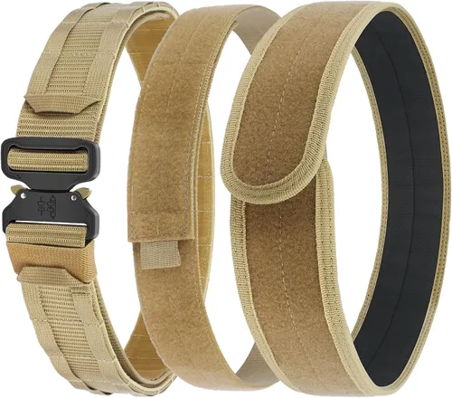 Vista 8 de Cinturón táctico de batalla MOLLE de 2 pulgadas con cinturón interior y almohadilla antideslizante Inner Belt & Inner Anti-Slip Pad 2-In-1 System