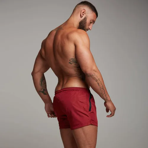 Vista 3 de sandbank Pantalones cortos de correr para hombre de 3 pulgadas, de secado rápido, transpirables, para entrenamiento, gimnasio, atletismo, pantalones