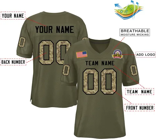 Vista 2 de Camiseta de fútbol de malla personalizada, camisetas de fútbol personalizadas cosidasimpresas con número de nombre del equipo para hombres, mujeres