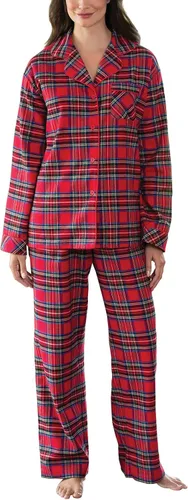 Vista 45 de PajamaGram - Pijamas de invierno para mujer - Pijamas de franela para mujer