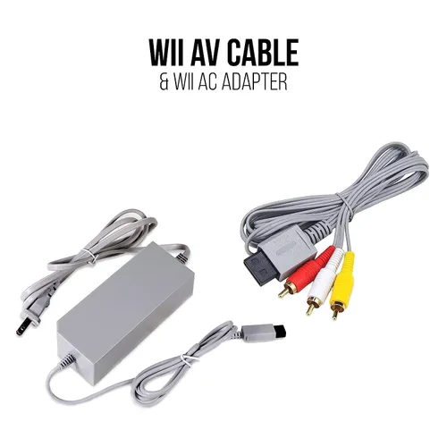 Vista 6 de Nintendo Wii Console, Black Premium Bundle (Renewed)