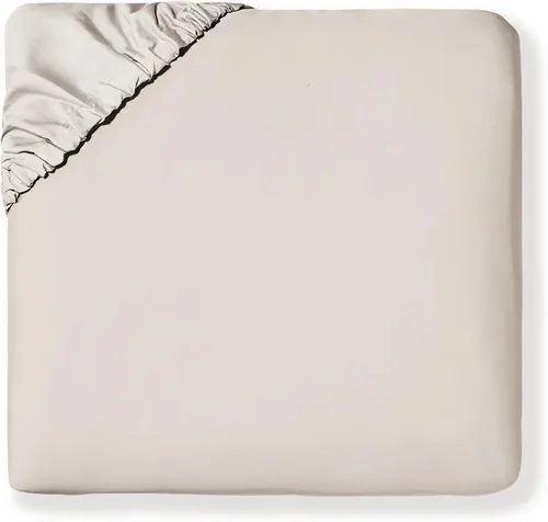 Vista 20 de MakeMake Organics Juego de sábanas bajeras orgánicas tamaño individual de algodón orgánico con certificación GOTS, sábana bajera ajustable con 1