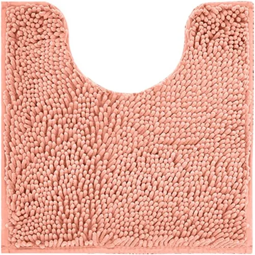 Vista 41 de Reyox Tapete de baño de felpilla, tapetes para inodoro en forma de U, tapete de baño de felpa suave, absorbente y peludo, tapete de contorno