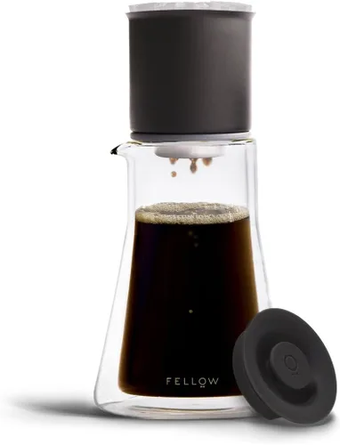 Vista 9 de Fellow Stagg - Gotero de café vertido de 20 onzas [XF], para preparar una taza de café de 20 onzas, acero inoxidable de doble pared con aislamiento