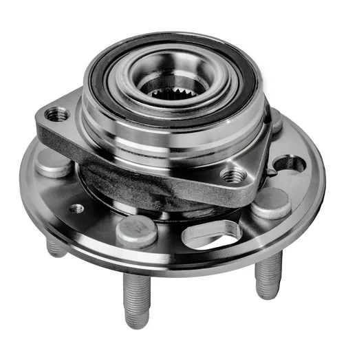 Vista 63 de Detroit Axle - Par de cojinetes de rueda delantera/trasera para Ford Edge 11-14, 09-19 Flex, 13-19 Police Interceptor Sedan, 14-18 Police Sedan