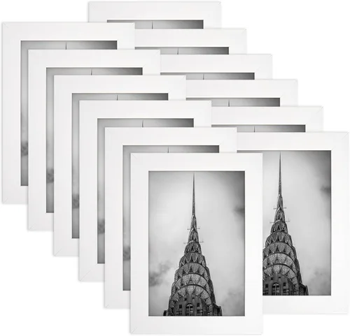 Vista 18 de Marcos para fotos de 4 x 6 pulgadas negros, juego de 12 para decoración de pared, galería, collage, marcos para fotos o exhibición en mesa