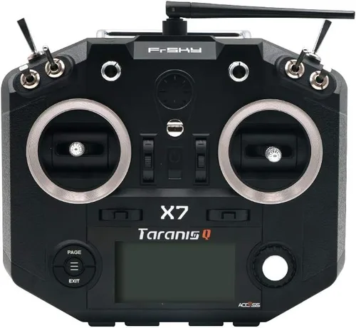 Vista 2 de FrSky Transmisor de acceso Taranis Q X7 de 2.4GHz con R9M 2019 (negro)