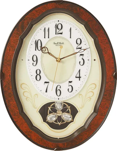 Vista 2 de Rhythm Clock s "Caprice" Reloj de movimiento musical