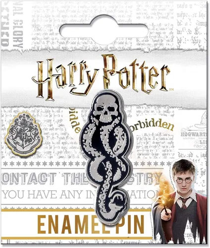 Vista 2 de Ata-Boy Harry Potter Dark Mark Pins, pines esmaltados para mochilas - Regalos y mercancía.., Aluminio, Sin gemas.