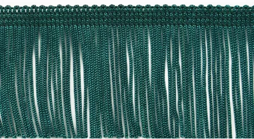 Vista 22 de Trims By The Yard Borde de flecos de cadena de 2 pulgadas, borde decorativo de flecos de poliéster, flecos versátiles para disfraces, uniformes