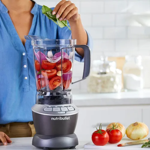 Vista 3 de NutriBullet - Mezclador combinado con tazas individuales, 1000 W