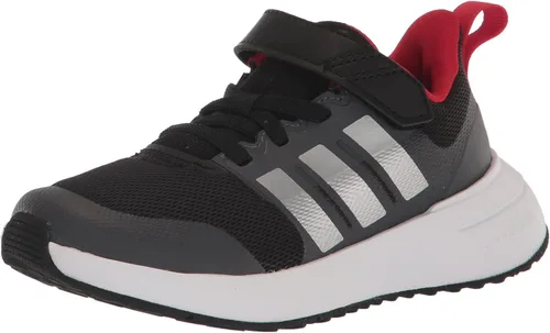 Vista 10 de adidas Tenis de correr unisex Fortarun 2.0 para niños Better Scarlet/Blanco/Rojo Solar