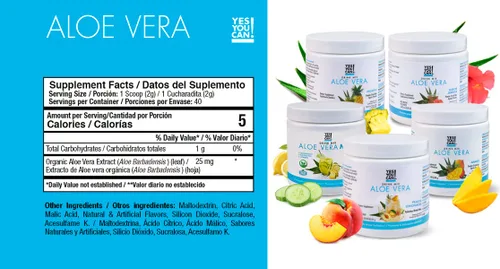 Vista 5 de Yes You Can! Detox Plus Kit de limpieza diaria de fibra pura reemplazo de comidas, mezcla de bebidas, refuerzo de batido y suplemento, kit