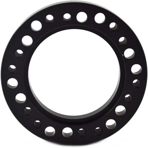 Vista 2 de Adaptador Espaciador de Volante 12mm 1/2'' para Buje de OMP a NARDI, Negro