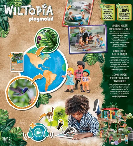 Vista 8 de Playmobil Casa del árbol genealógico Wiltopia