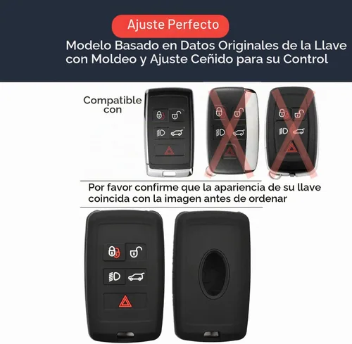 Vista 2 de 2 unidades compatibles con Land Rover Range Rover Evoque Sport Velar Defender 110 130 90 Discovery Sport Jaguar E-Pace F-Type I-Pace I-Pace XE XF XJ
