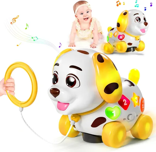 Vista 7 de Juguetes musicales para niños de 1 año, regalos para bebés de 6-12-18 meses, juguetes de aprendizaje para cachorros para niños de 1 año, regalos