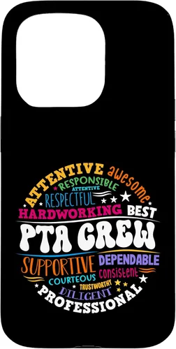 Vista 14 de iPhone XR Parents Teacher Association Team Supporter PTA Crew Case
