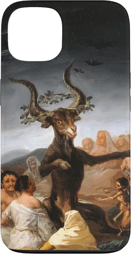 Vista 7 de Francisco Goya - Funda para iPhone 17, diseño de Brujas