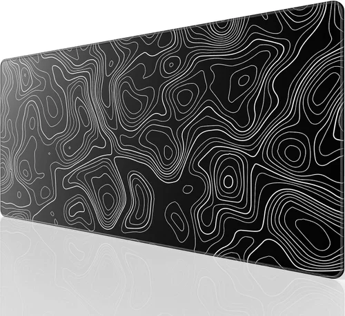 Vista 13 de KTRIO Excel Shortcuts Mousepad, Desk Mat, 31.5 x 11.8 in, XL Smooth Micro-Weave Surface, Shortcut Reference, Non-Slip Rubber Base, Durable
