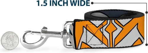 Vista 6 de Buckle-Down Star Wars Correa para mascotas, correa para perro, elementos limitadores de Star Wars The Clone Wars Ahsoka Tano, 4 pies de largo 1.0