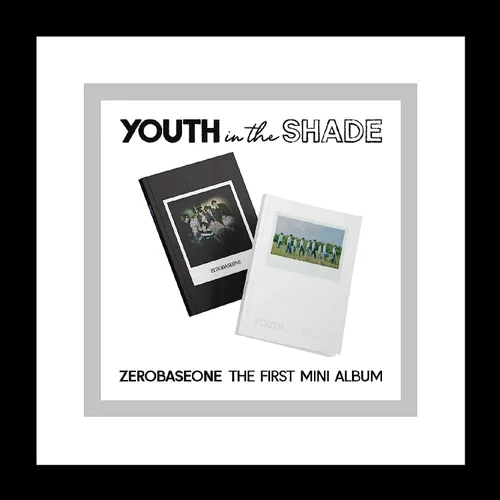 Vista 8 de ZEROBASEONE JUVENTUD en la Sombra 1er Mini Álbum CD+POB+Libro de Art+Tarjeta de fotos Selfie+Juego de marcos de fotos+Tarjeta Versión SHADE