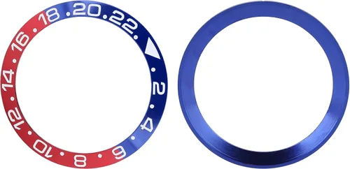 Vista 9 de zjchao Inserto de bisel de reloj, anillo exterior de 1.5 pulgadas de diámetro de aluminio para reloj de pulsera, bisel de inserción de anillo