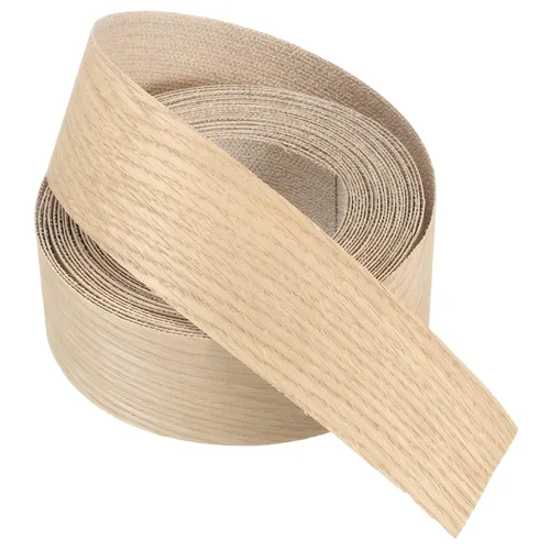 Vista 76 de PATIKIL Bandas de borde de abedul, cinta de chapa de madera de 1-1/2 pulgadas x 25 pies, bandas de borde de madera contrachapada flexible prepegadas