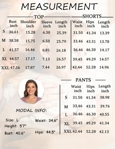 Vista 6 de SWOMOG Conjunto de pijama de maternidad para mujer, 3 piezas, ajustable, ropa de dormir de doble capa de manga corta para embarazo
