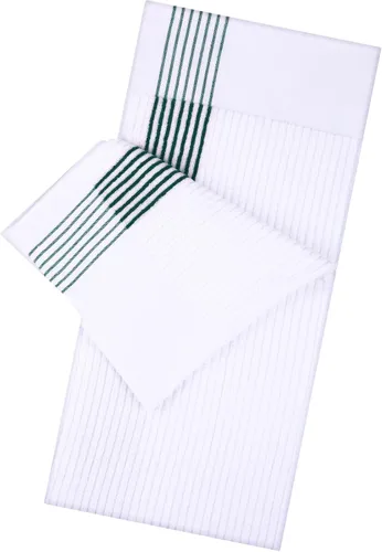 Vista 10 de Mixweer Large Golf Caddy Towel 22x42 Negro con rayas blancas